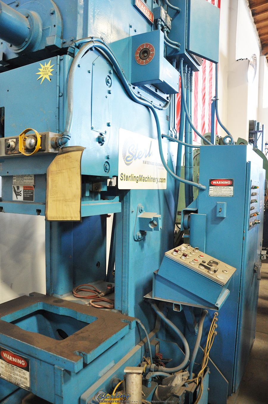 Blanding punch press job wounted
