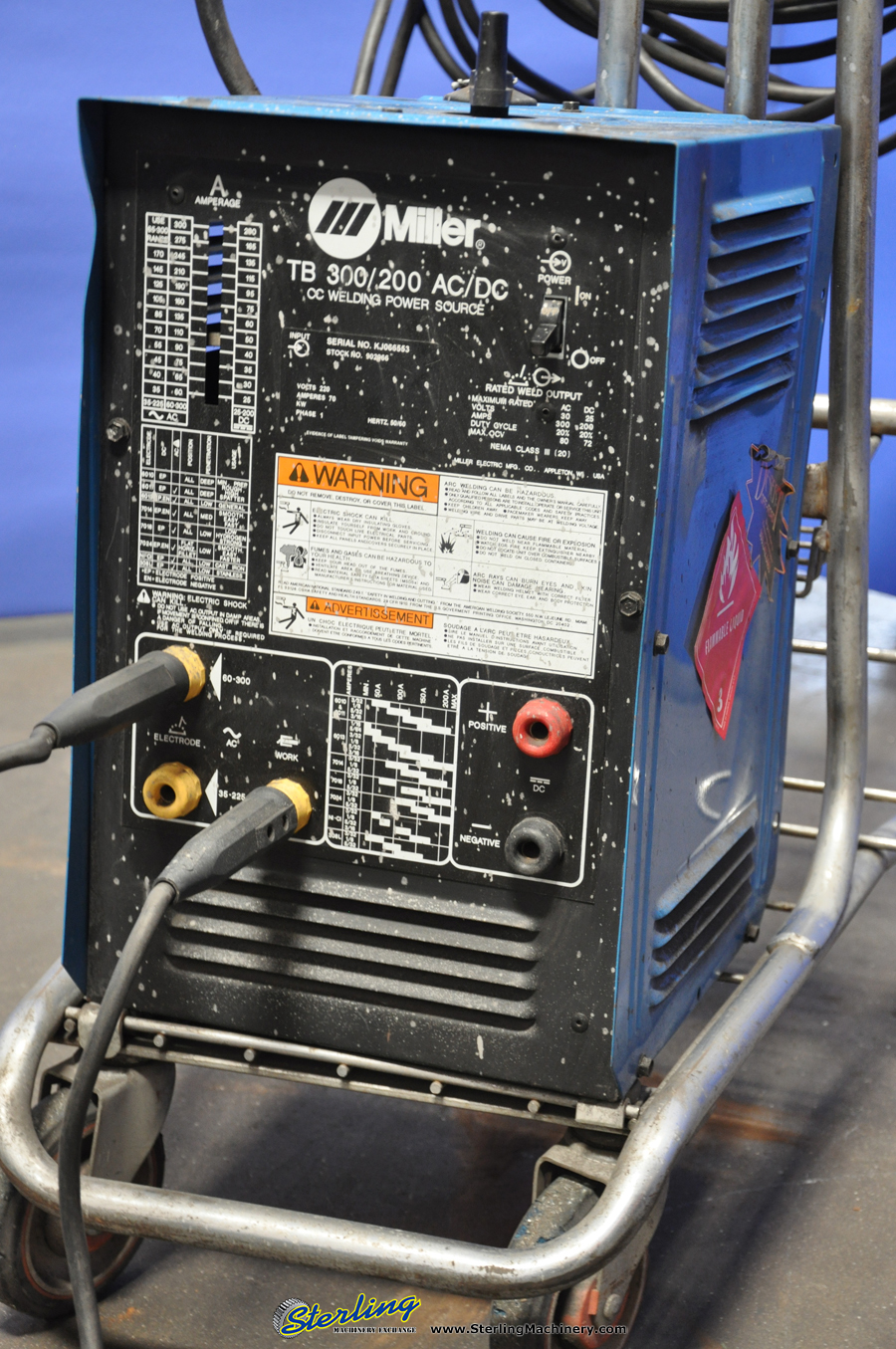 Used Miller Arc Welder Sterling Machinery