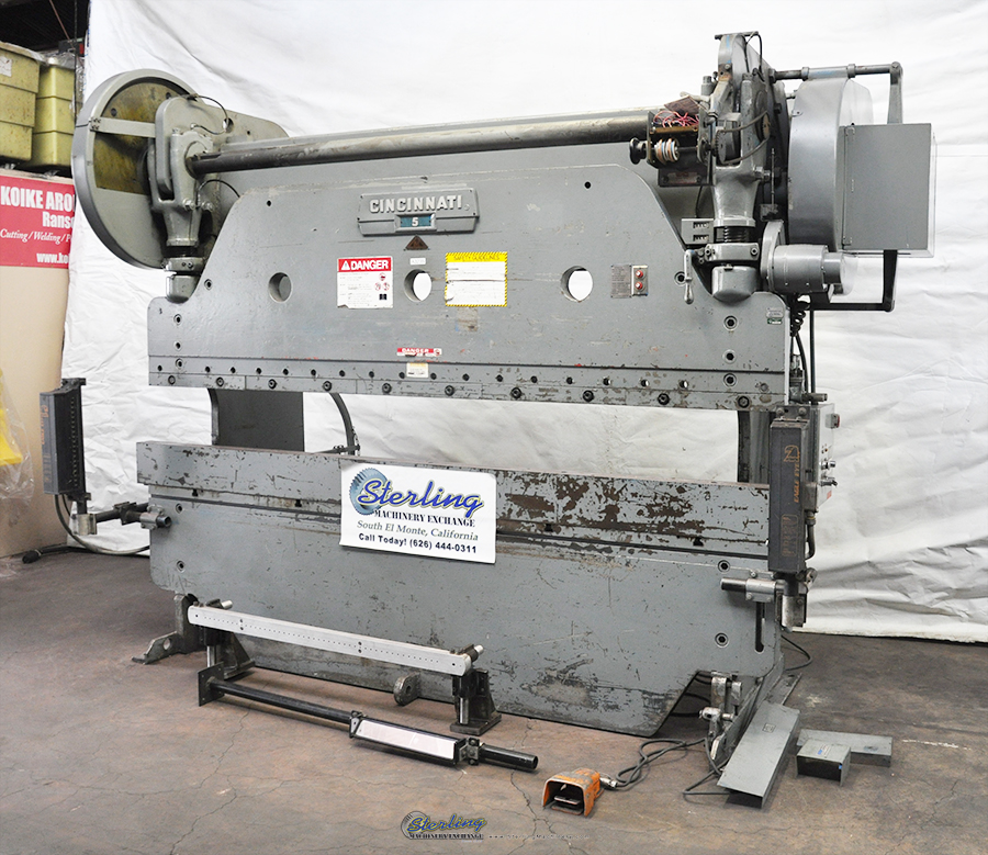 Used Cincinnati Mechanical Press Brake Sterling Machinery