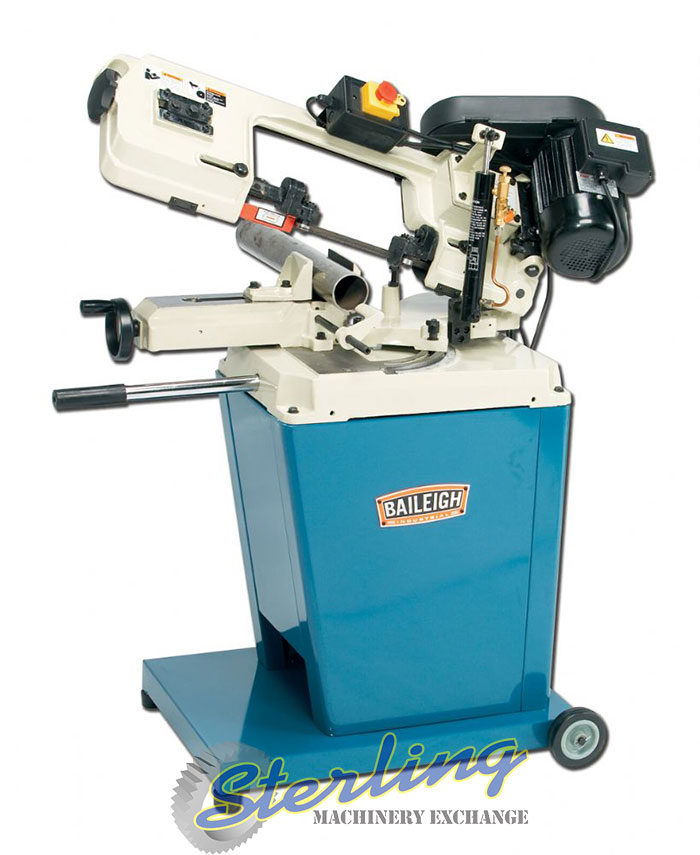 Brand New Baileigh Metal Cutting Horizontal Band Saw with Vertical