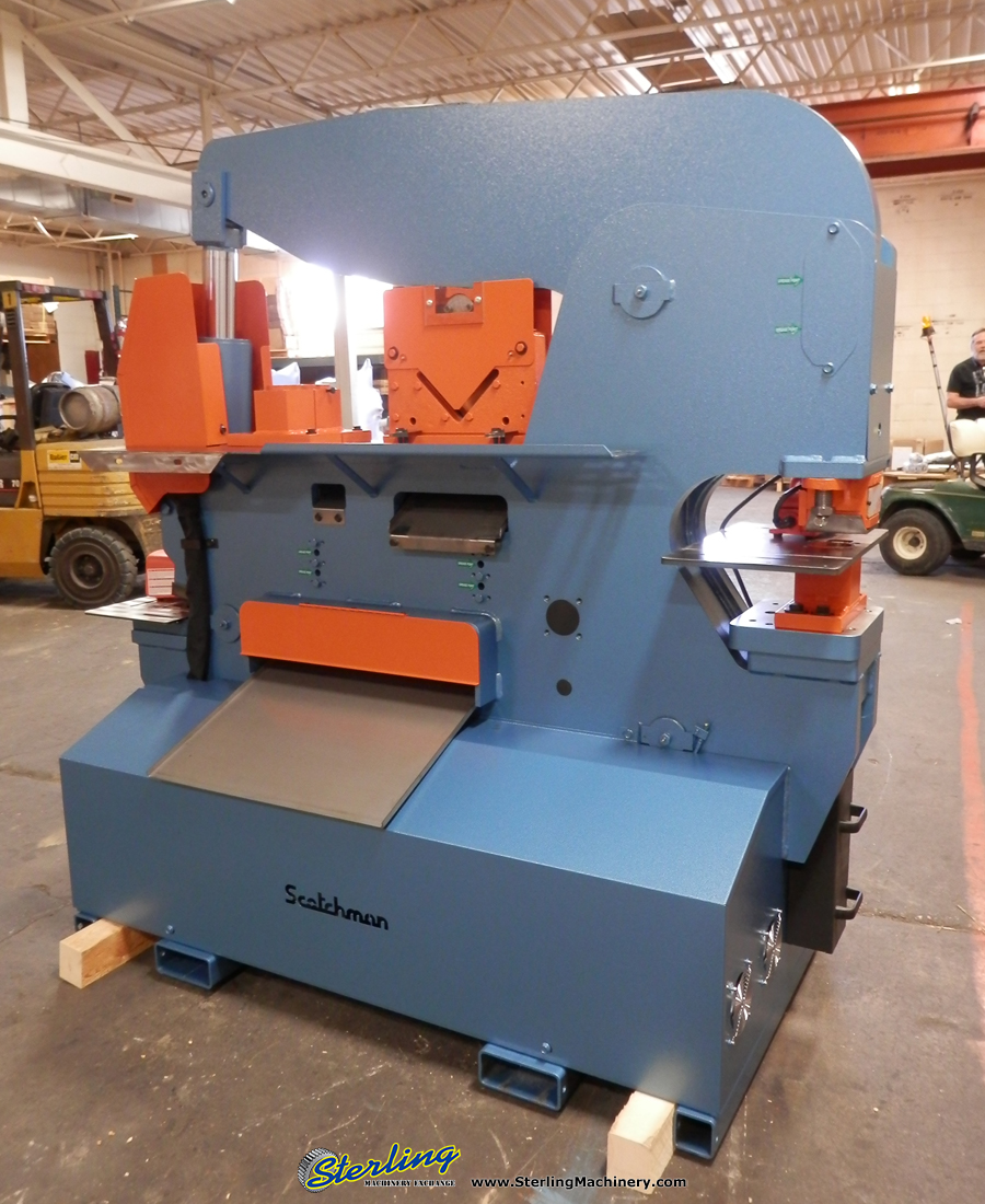 Brand New Scotchman Dual Operation Hydraulic Ironworker Sterling Machinery