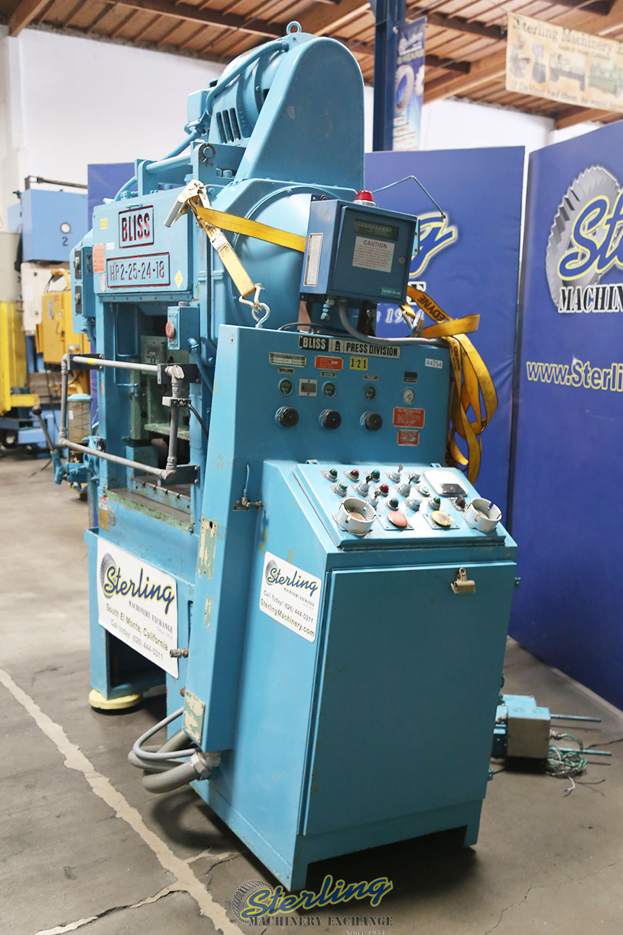 Used Bliss High Speed Punch Press Presses Sterling Machinery