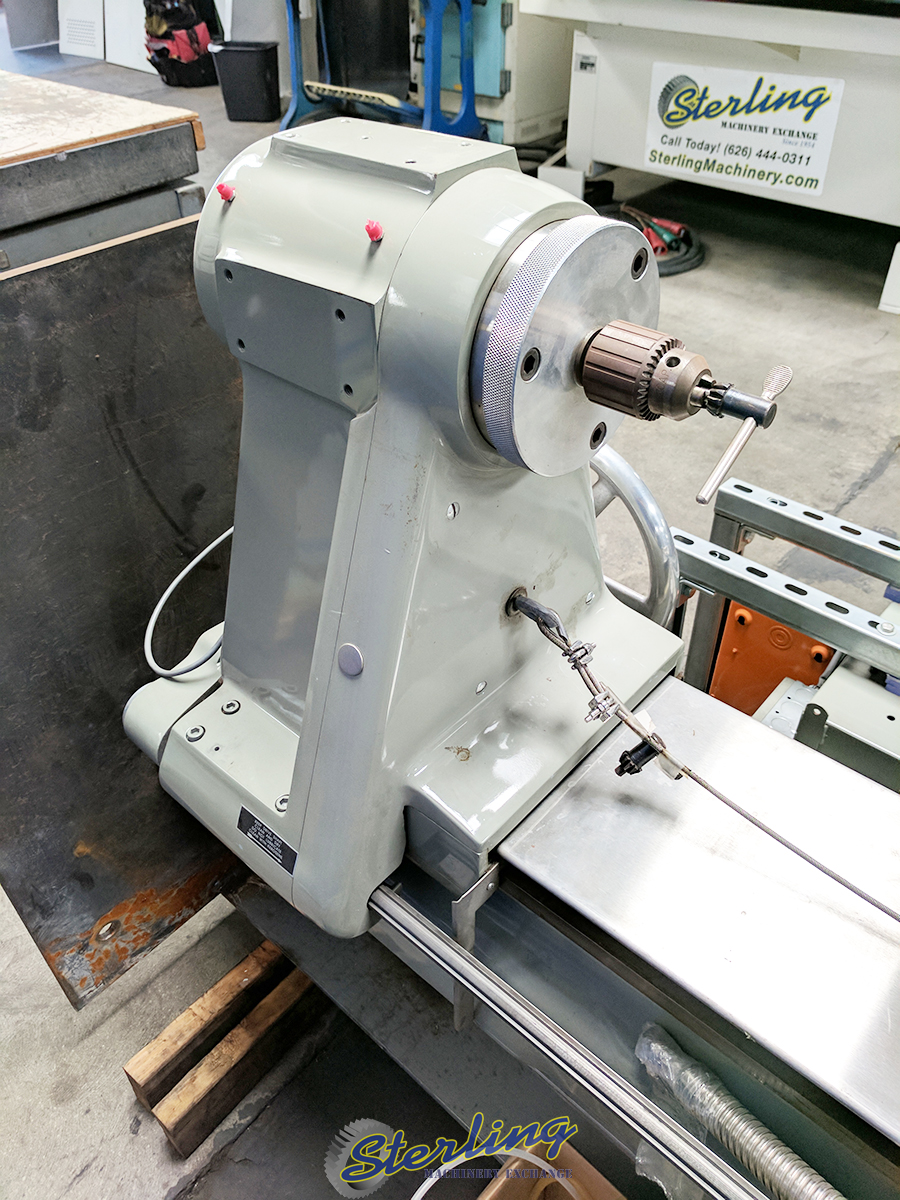 Used Litton Glass Lathe Made for Fiber Optic PreForm and Artistic Glass