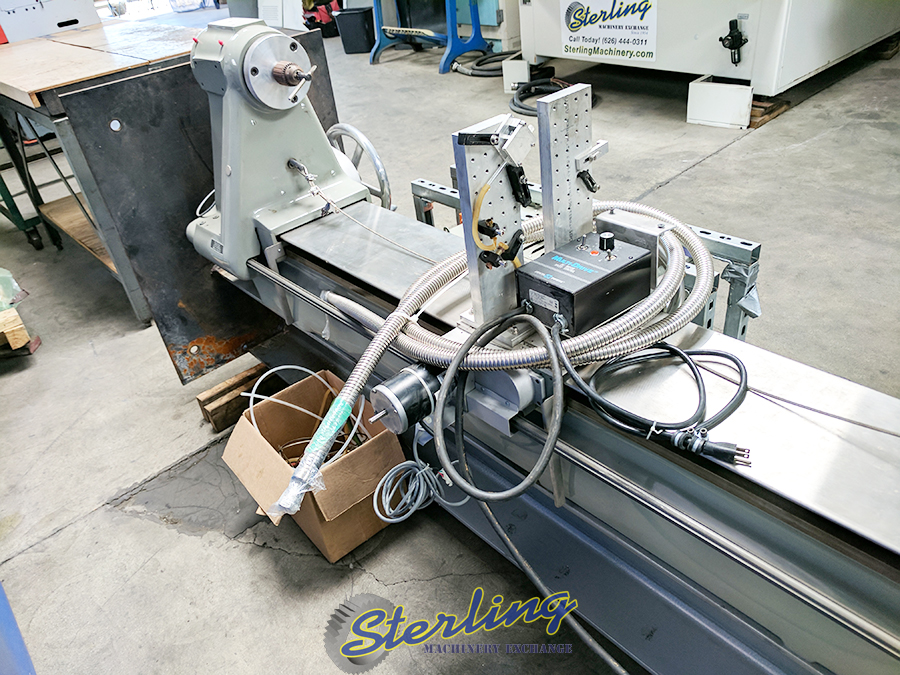 Used Litton Glass Lathe Made for Fiber Optic PreForm and Artistic Glass