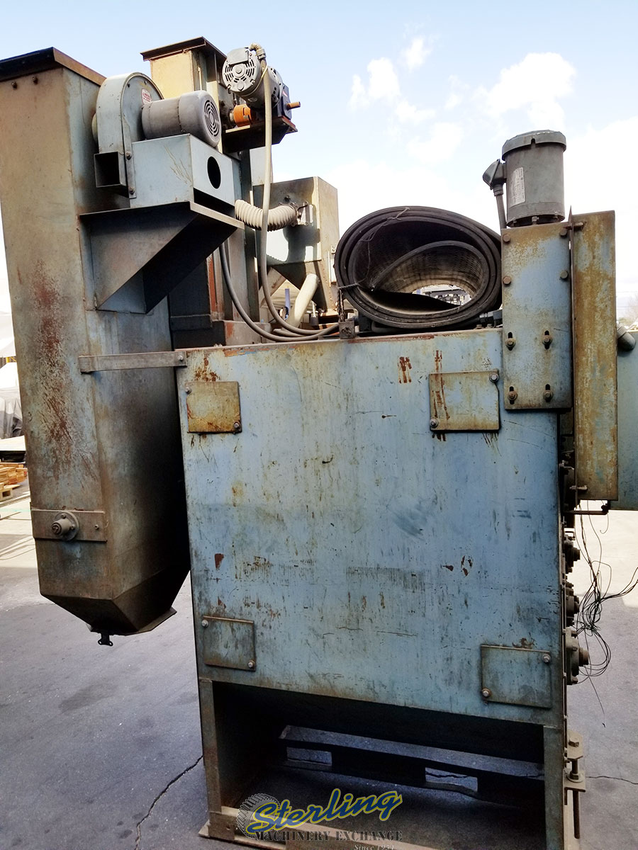 Used Wheelabrator Shot Blast Machine Sterling Machinery