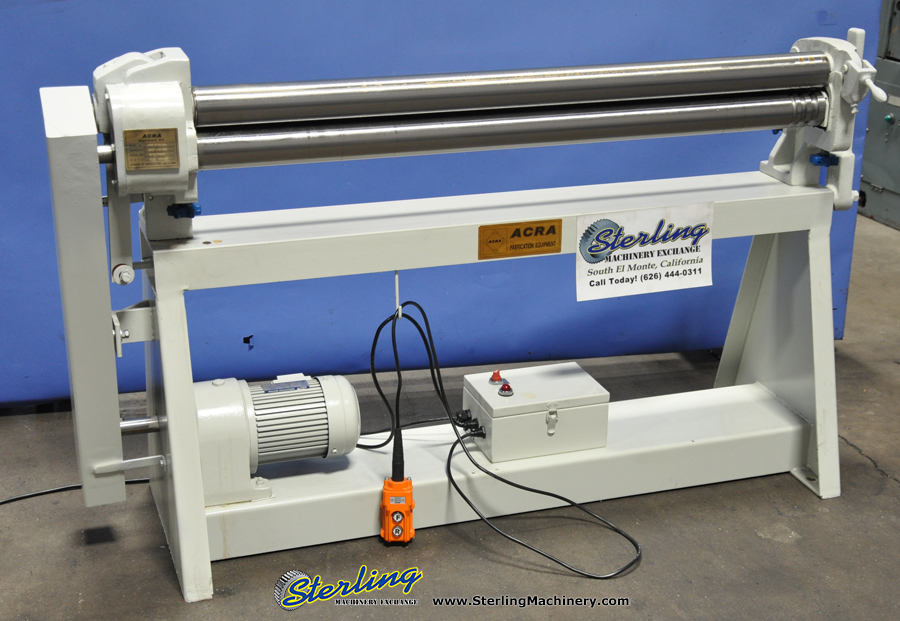 Brand New Acra Powered Slip Roll Machine Sterling Machinery