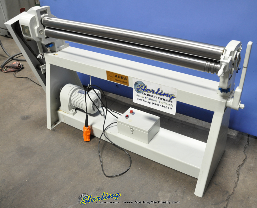 Brand New Acra Powered Slip Roll Machine Plate Bending (Slip Roll