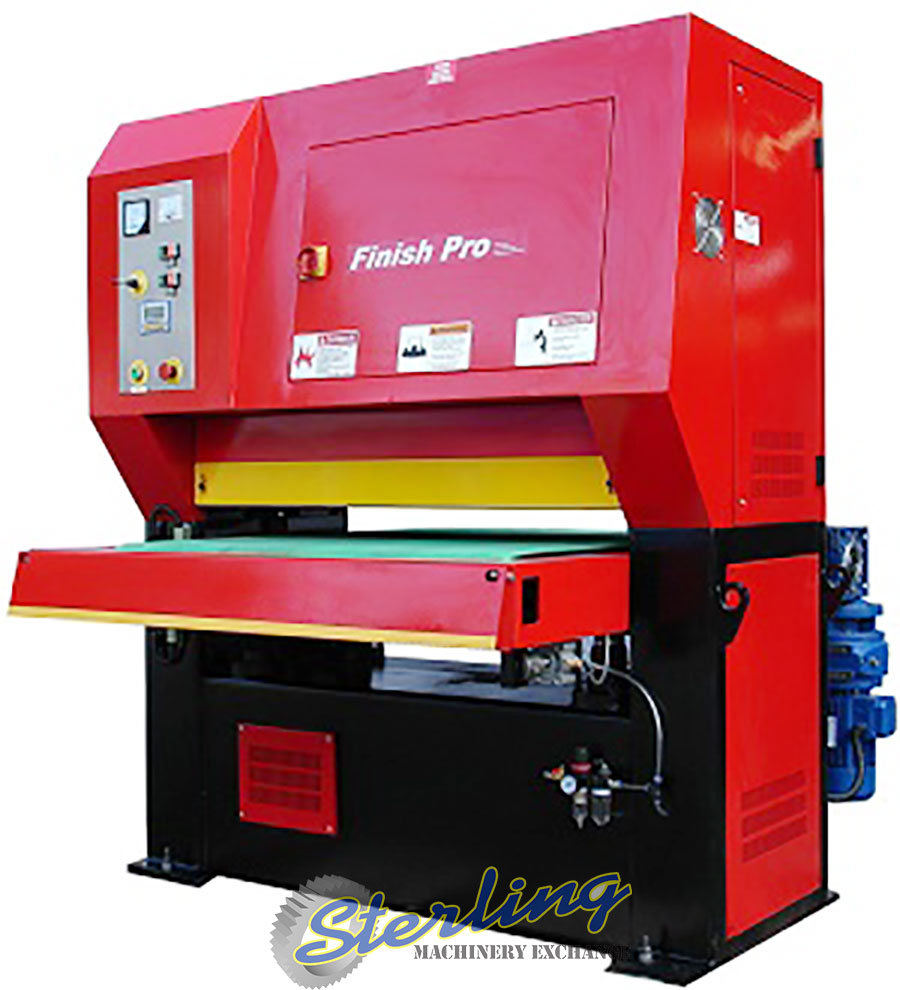 Brand New GMC Finish Pro Metal Sander/Deburring/Finishing Machine Sanders Sterling Machinery