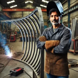 How a Customer Used Our Ercolina Hydraulic Angle Roll to Launch Their Custom Metal Art Businesse