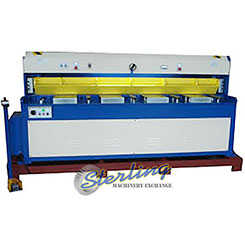 POWER SQUARING SHEARS (GAUGE) 10 GA ~ 20 GA POWER SQUARING SHEARS (GAUGE) 10 GA ~ 20 GA