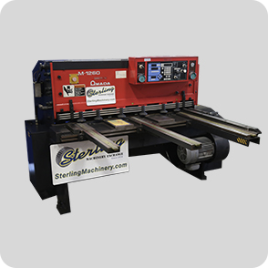 POWER SQUARING SHEARS (GAUGE) 10 GA ~ 20 GA