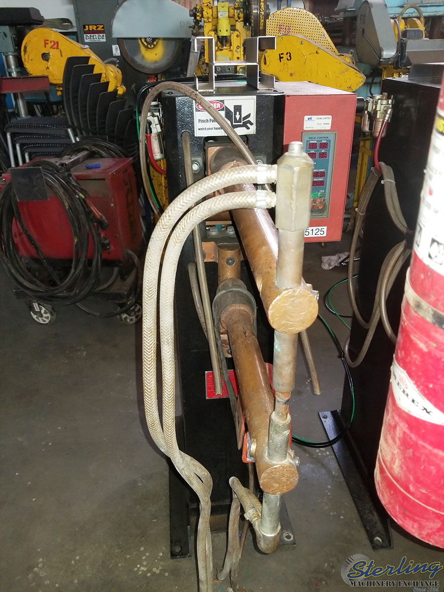 For Sale 30 KVA x 24" Used Janda Rocker Arm Resistance Spot Welder