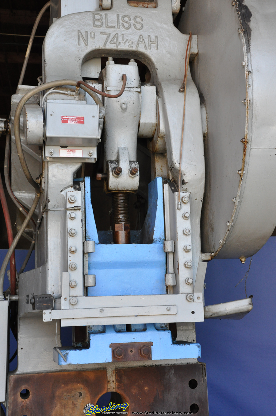 Used Bliss Adjustable Bed Backgeared Horn Press Horn Presses Sterling Machinery