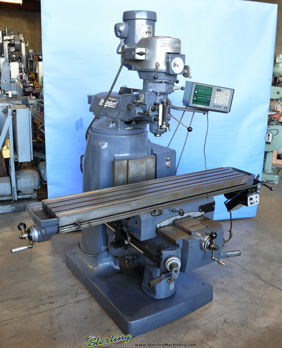 For Sale 11" x 58" Used Bridgeport, Mdl. Series II Special, Auto Quill
