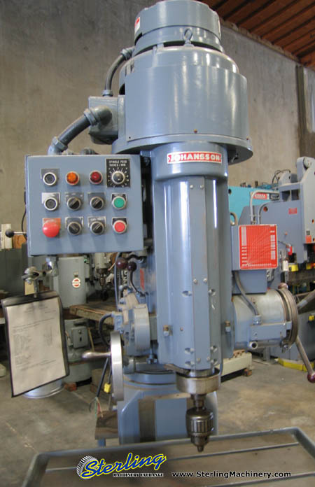 Johansson Radial Arm Drill Press Sterling Machinery