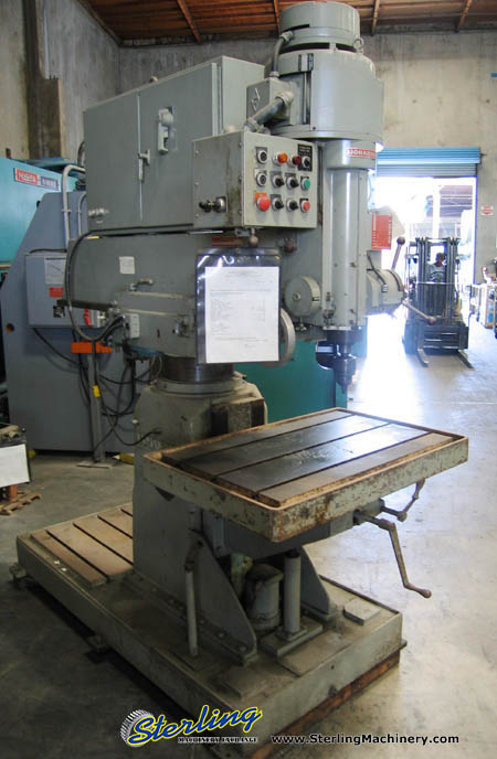 Used Johansson Radial Arm Drill Sterling Machinery