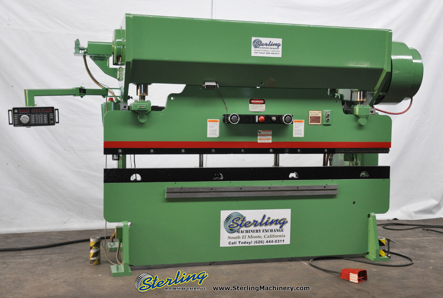For Sale 90 Ton x 10' Used Chicago Press Brake, Mdl. 810L, Hurco