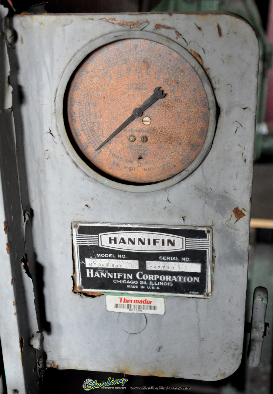 Used-Hannifin-Used Hannifin Hydraulic Press-F101-7878-04