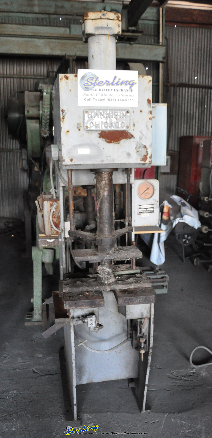Used-Hannifin-Used Hannifin Hydraulic Press-F101-7878-01
