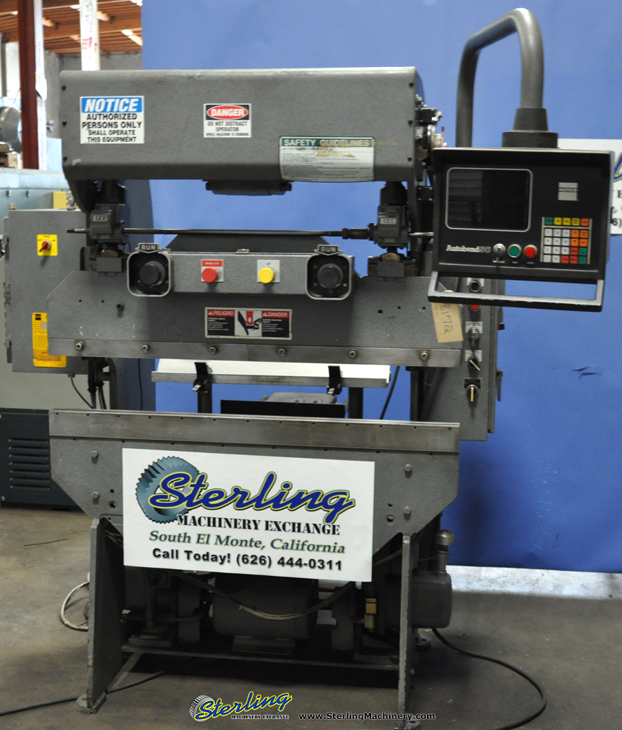 Used-Pacific-Used Pacific CNC Hydra-Mechanical Press Brake-17-4-8172-018