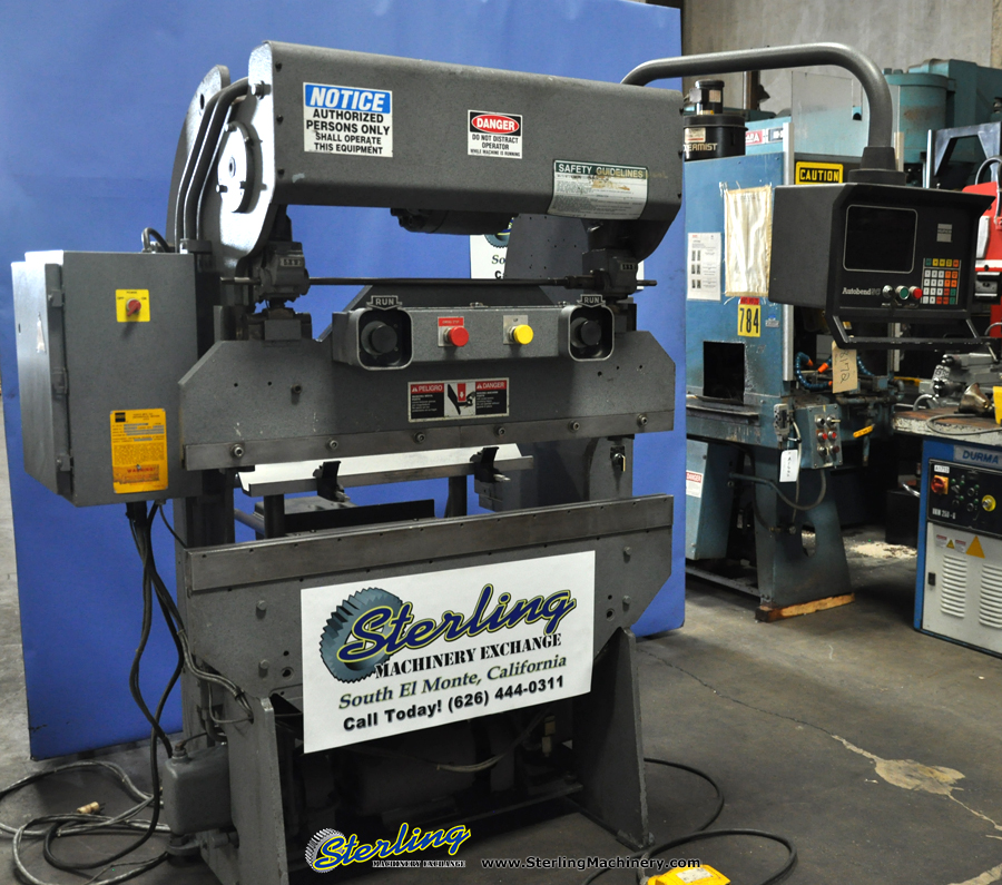 Used-Pacific-Used Pacific CNC Hydra-Mechanical Press Brake-17-4-8172-019