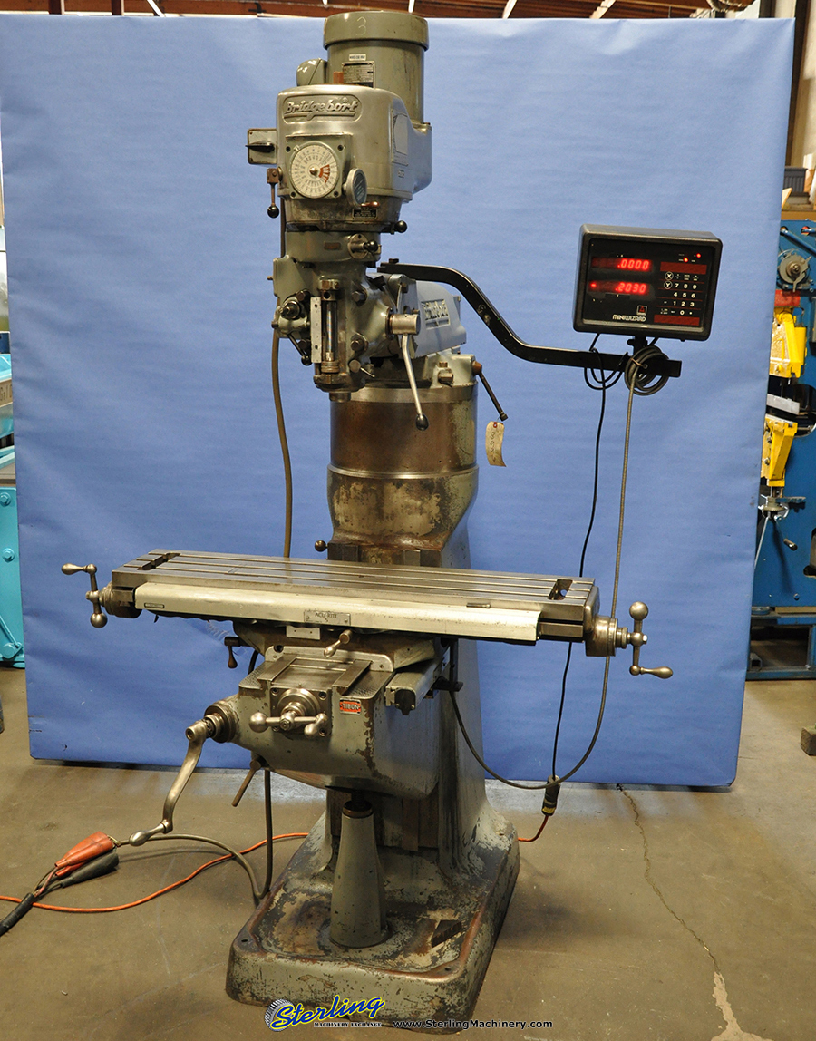 Used Bridgeport Vertical Mill Vertical (Bridgeport Type) Milling
