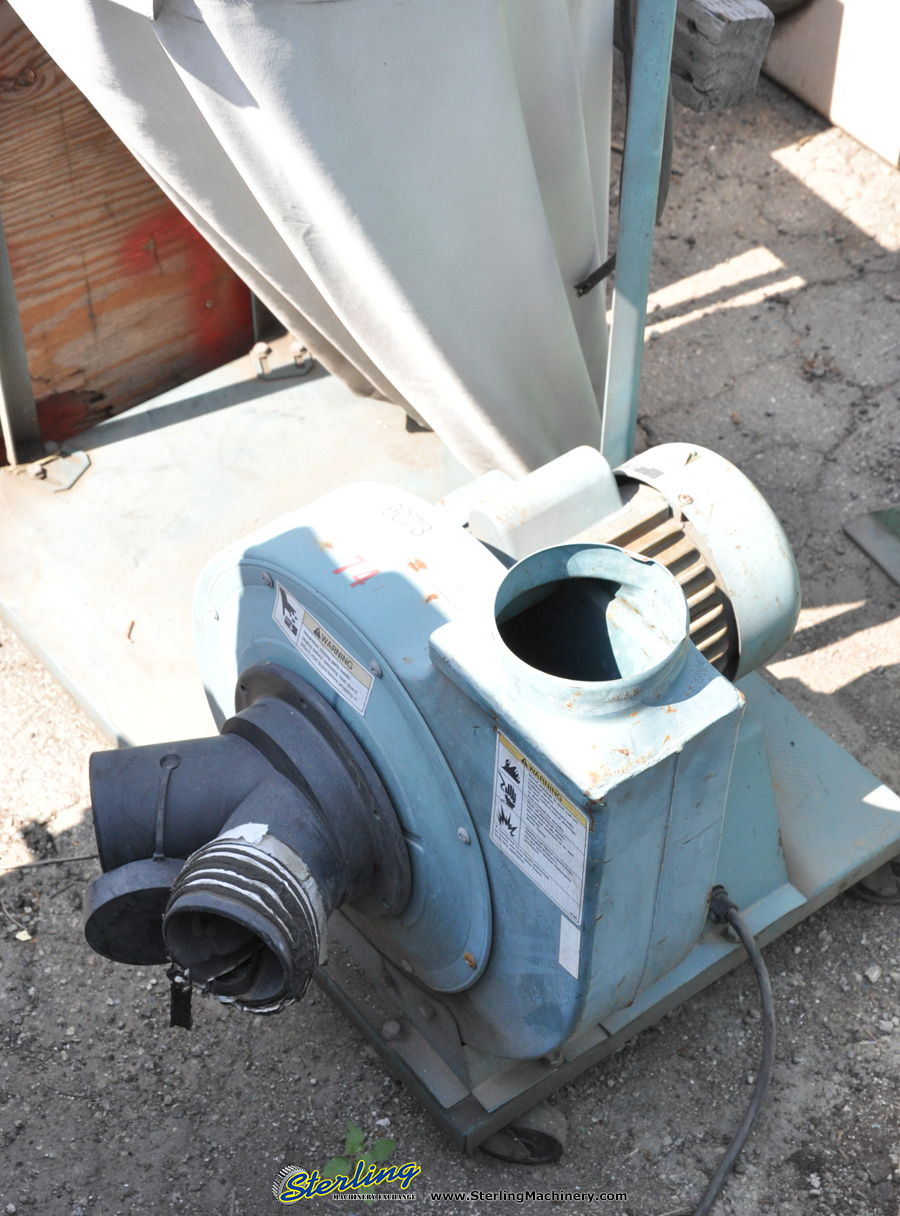 For Sale 1,200 CFM Used Jet Dust Collector, Mdl. DC1200, Cart