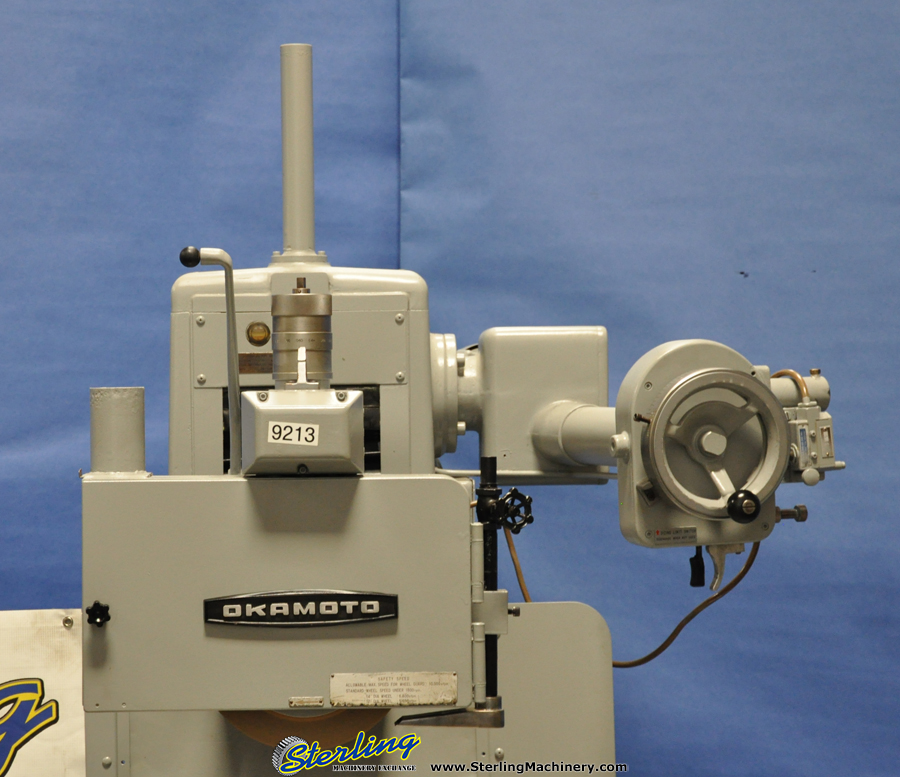 For Sale 12" x 24" Used Okamoto Automatic Surface Grinder, Mdl. PSG