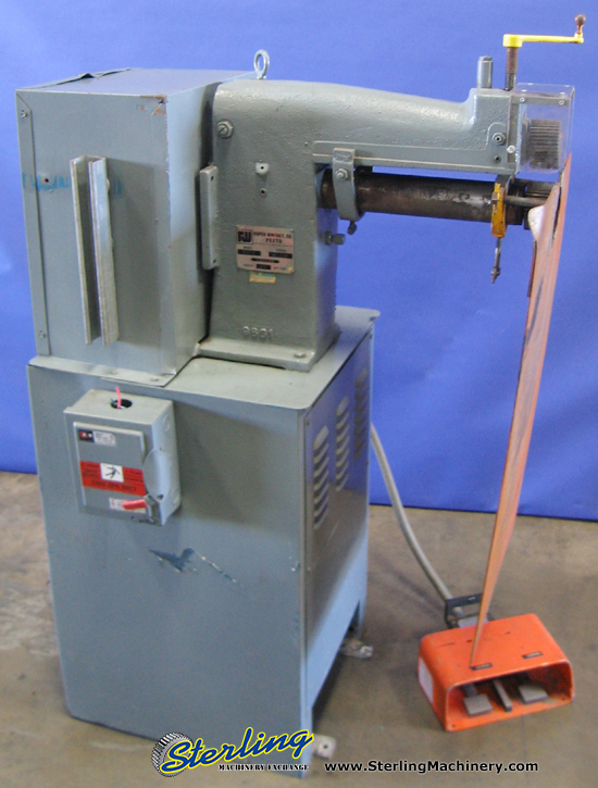 For Sale 18 Ga. Pexto Power Rotary Beading, Mdl. 3617C,Tooling(1985