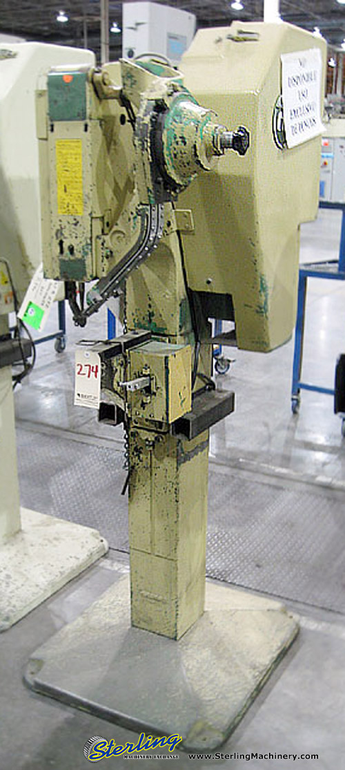 For Sale 3/16" Milford Rivet Machine, Mdl. 305, Touch O Matic Safety