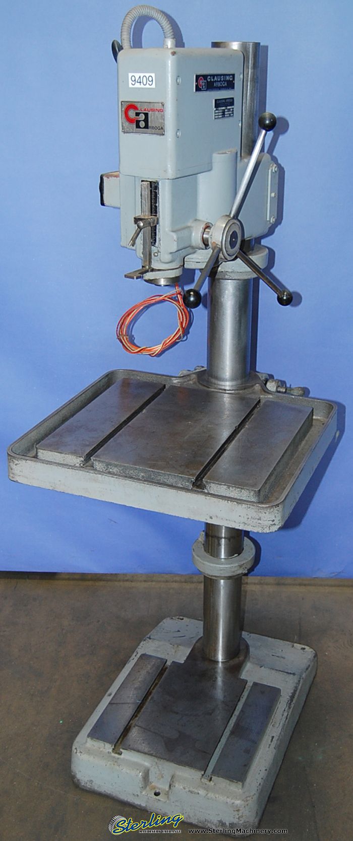 For Sale 18" Used Clausing Arboga Geared Head Floor Drill Press, Mdl