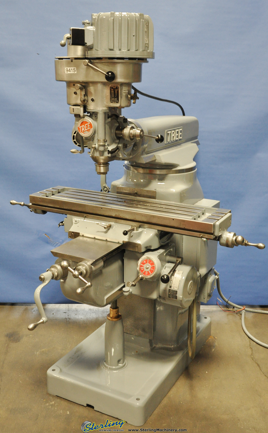 Used Tree Vertical Mill - Vertical (Bridgeport Type) - Milling Machines
