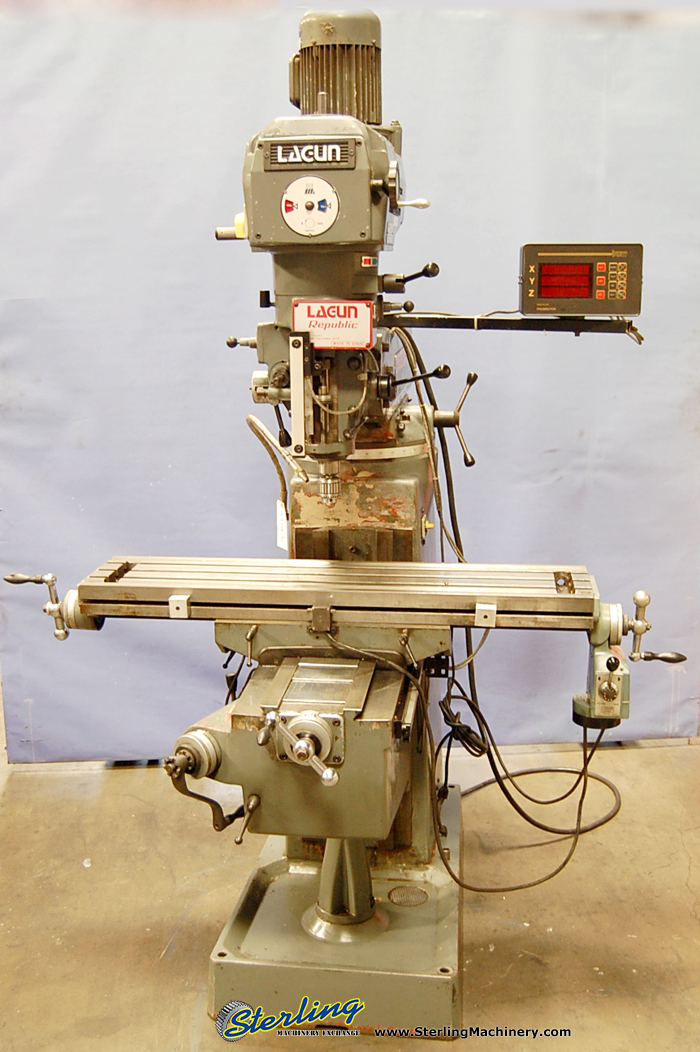 Lagun Vertical Mill Vertical (Bridgeport Type) Milling Machines
