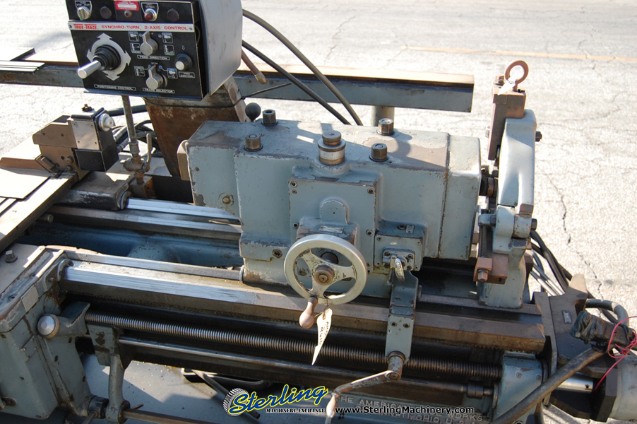 Used-Used American Engine Lathe-STYLE C 1678-9610-04
