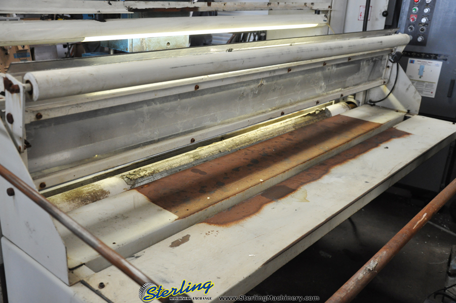 Used-Samco-Used Samco Hydraulic Traveling Head Clicker Press-TH-35- 2006-9625-07