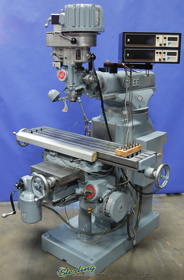 Tree Vertical Mill Milling Machines Sterling Machinery