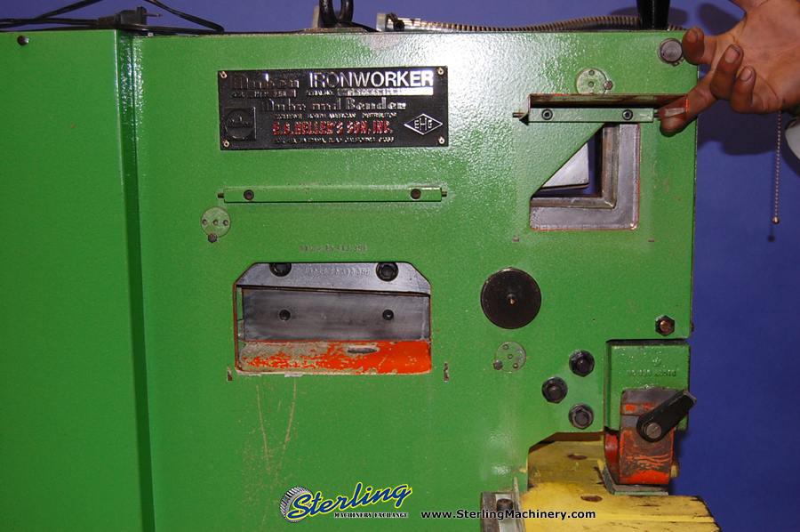 For Sale 28 Ton Used Mubea Hydraulic Iron Worker, Mdl. HPS250, Three