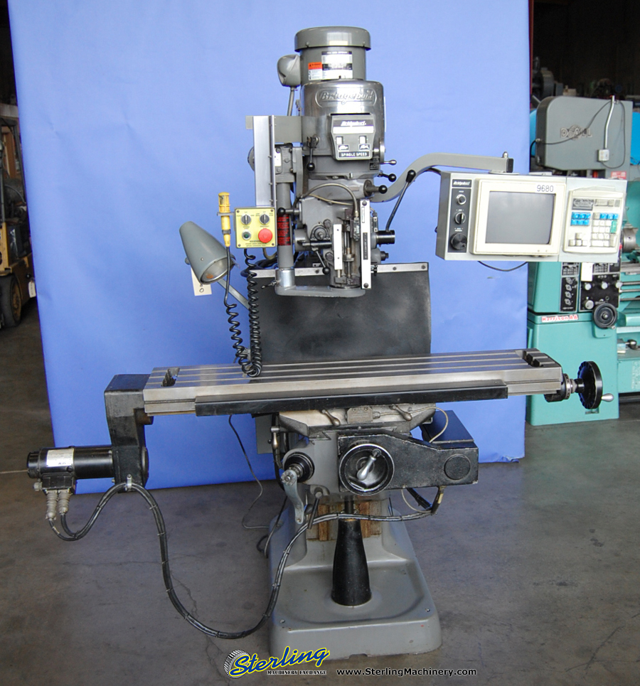 For Sale 09" x 48" Bridgeport Series I EZ Trak DX CNC Mill, Mdl
