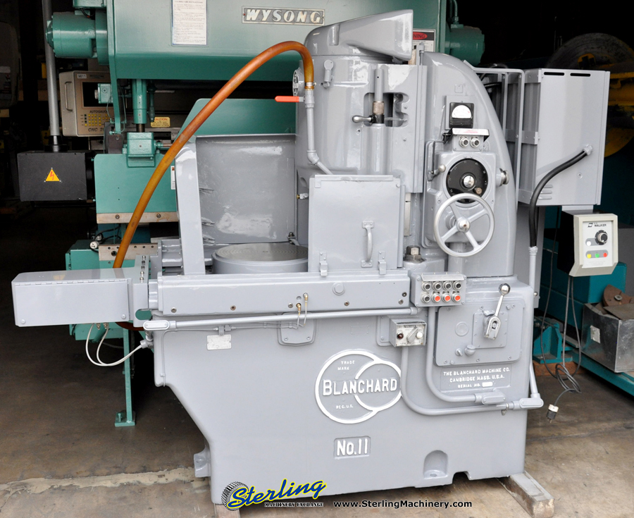 For Sale 16" Used Blanchard Rotary Surface Grinder, Mdl. 11 16,16