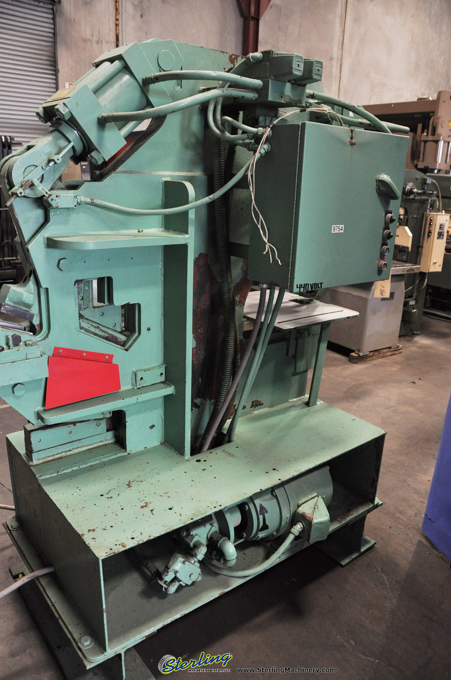 For Sale 58 Ton Used Hill Acme Hydraulic Ironworker (Dual Operator