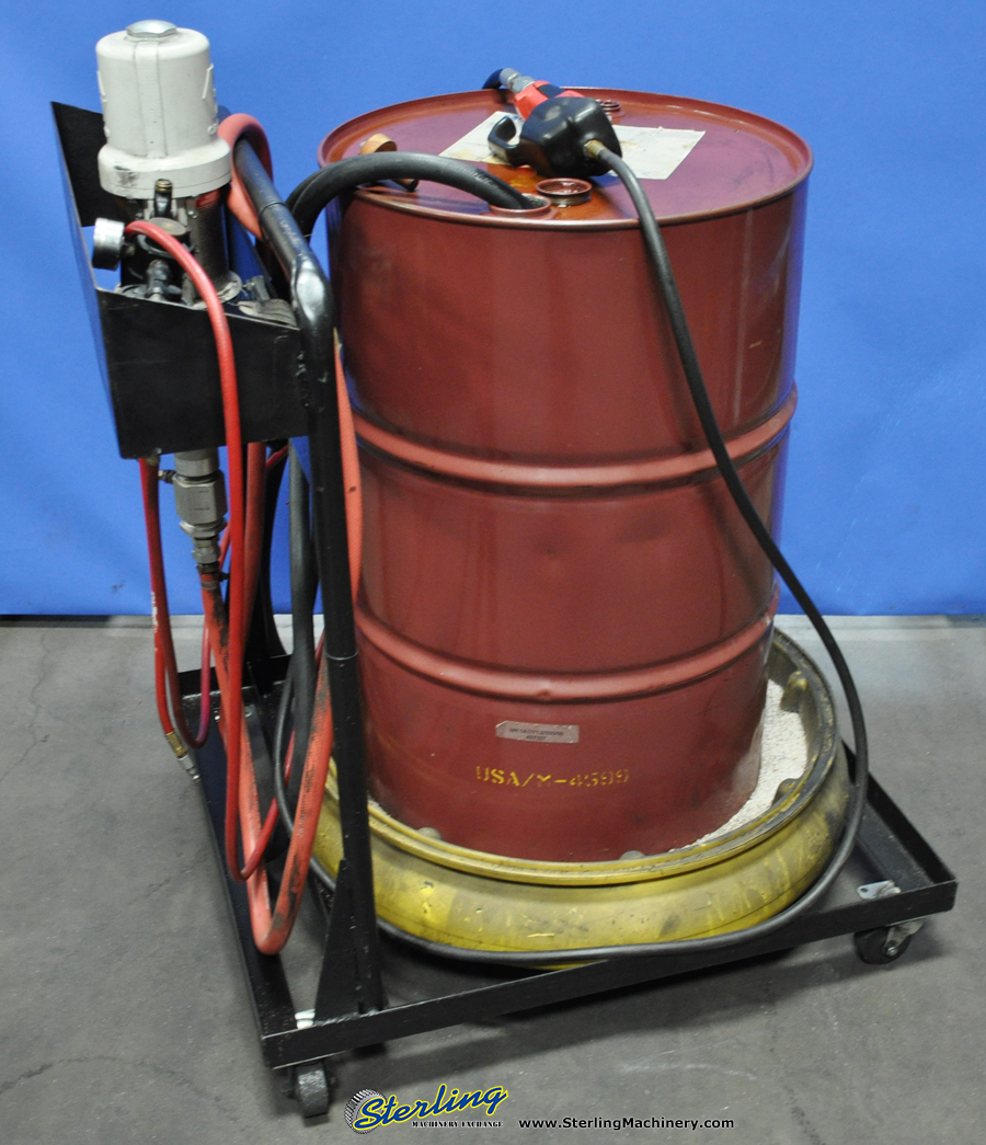 For Sale 55 Gallon Used Graco Air Powered Oil Pump, Mdl. Fire Ball