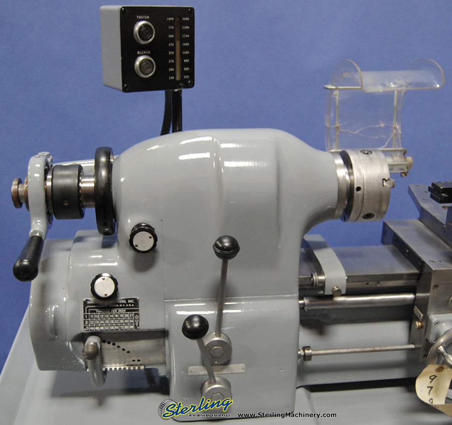 For Sale 11" x 18" Used Hardinge Toolroom Lathe, Mdl. HLV, 5C Collet