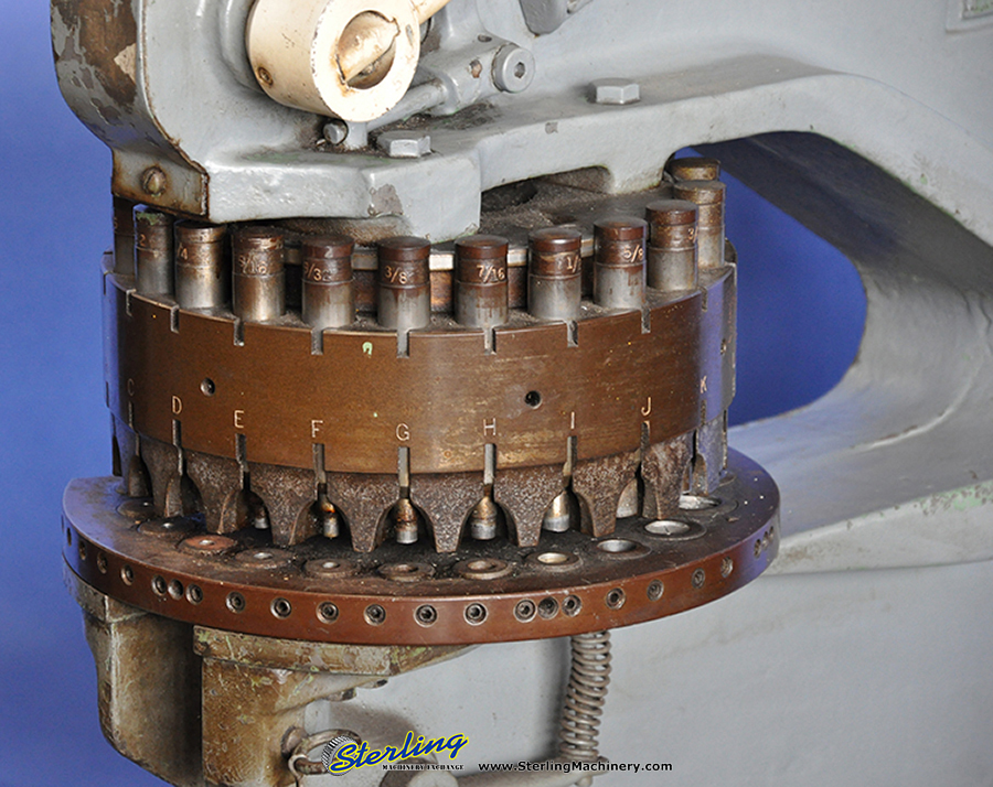 Used Rotex Hand Turret Punch Turret Punches Sterling Machinery