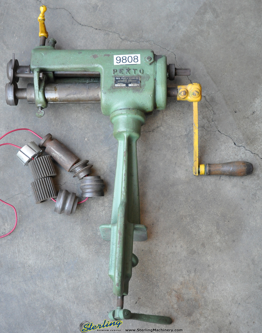 Used Pexto Hand Crimping Machine Crimper & Beader Sterling Machinery