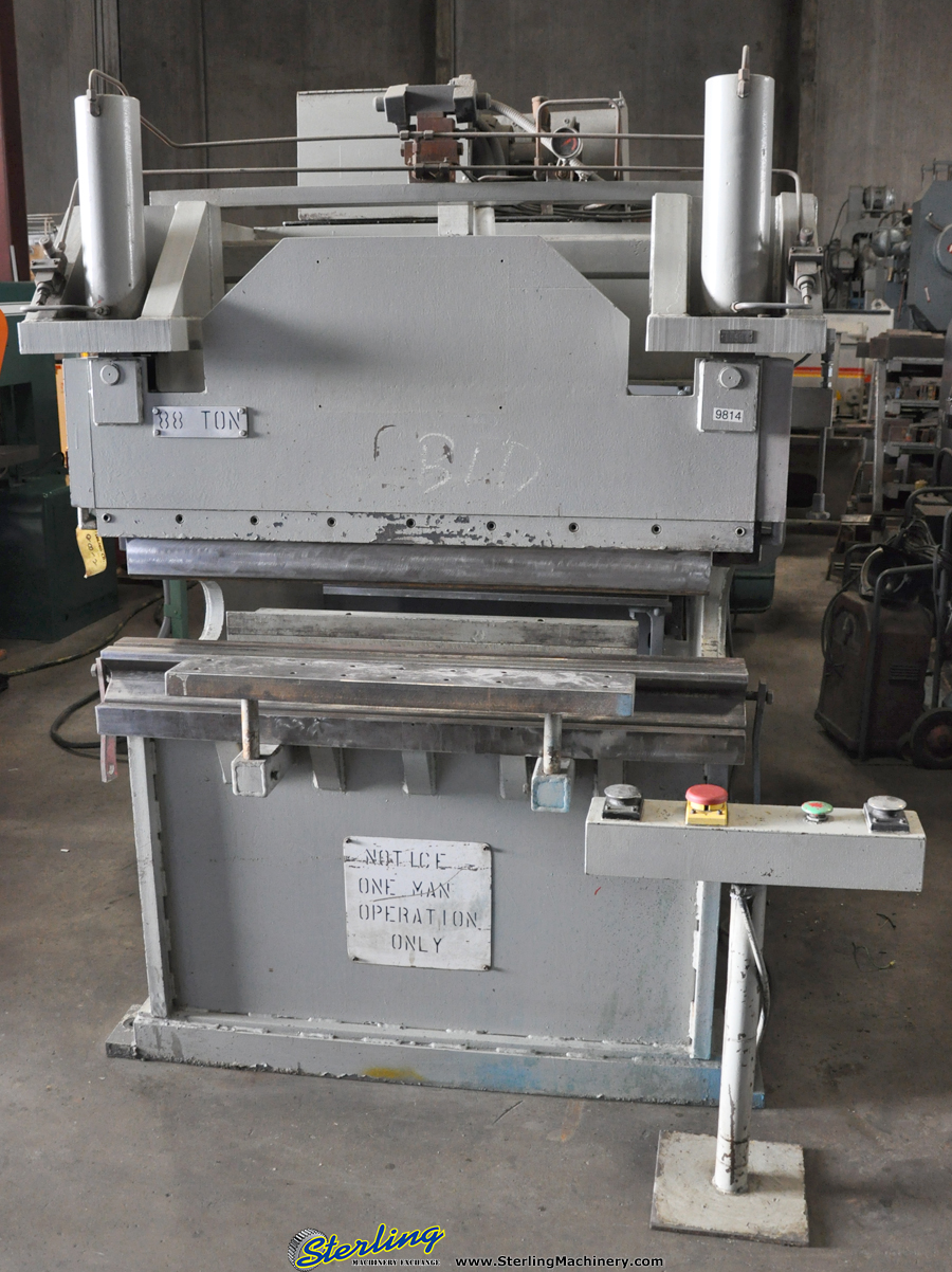 used tooling hydraulic press brake sterling machinery
