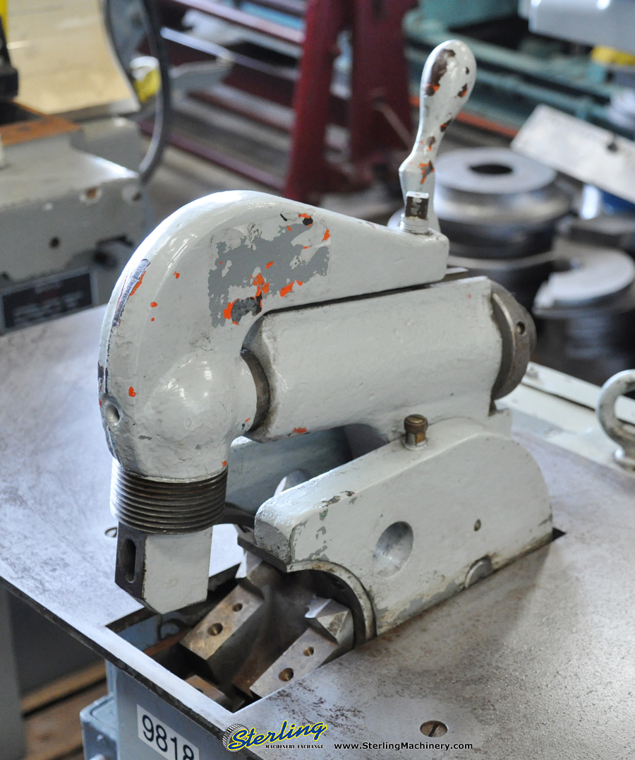 For Sale 3/16" Used Erco Forming & Flanging Machine, Mdl. HD, Infinite