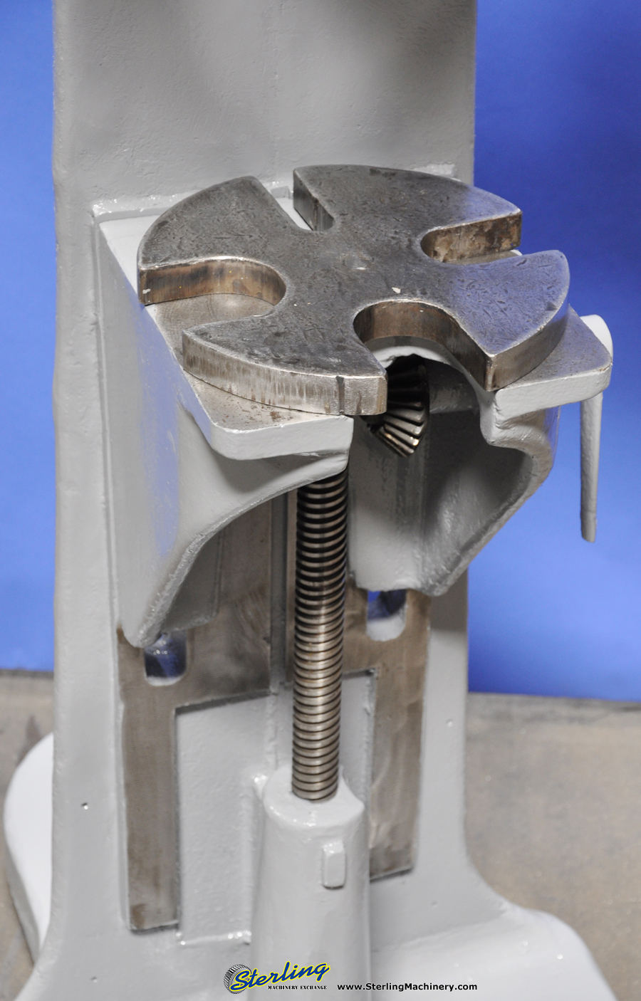 For Sale 7 Ton Used Greenerd Ratchet Arbor Press, Mdl. 4, Table Plate