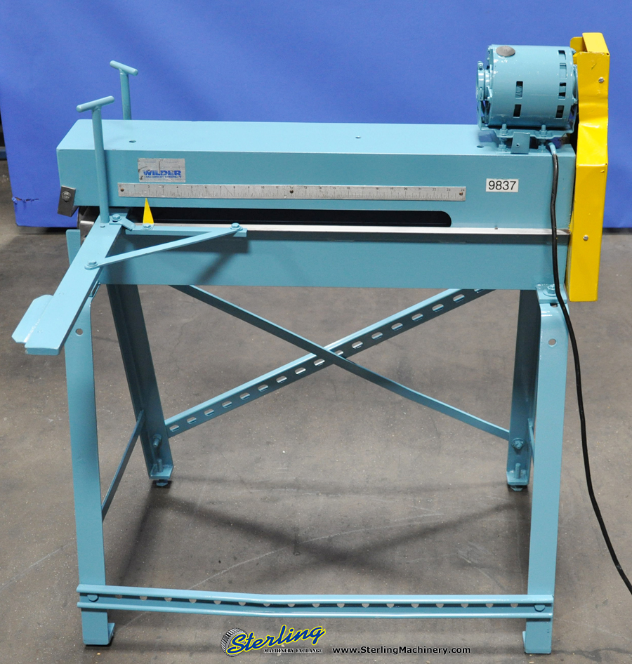 Used Wilder Slitter Slitters Sterling Machinery