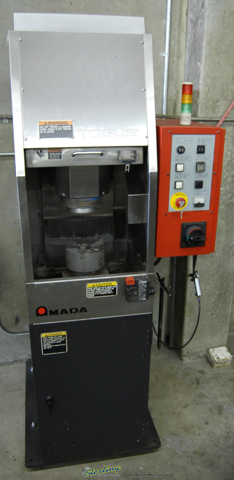 Used Amada Togu III Automatic Punch & Die Grinder Tool & Cutter