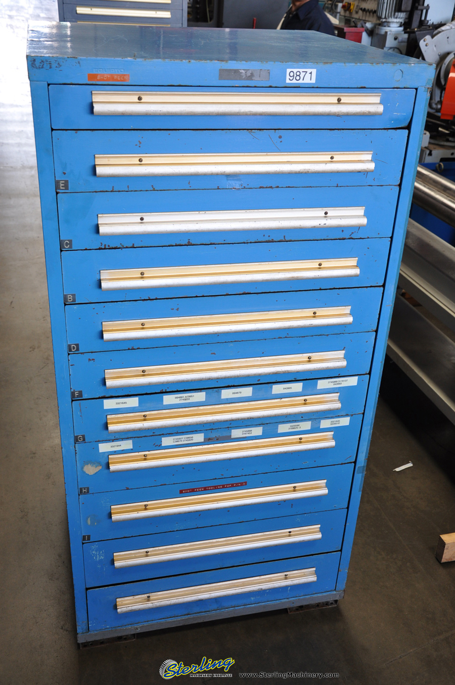 Used Equipto Storage Equipment, And Tables Sterling Machinery